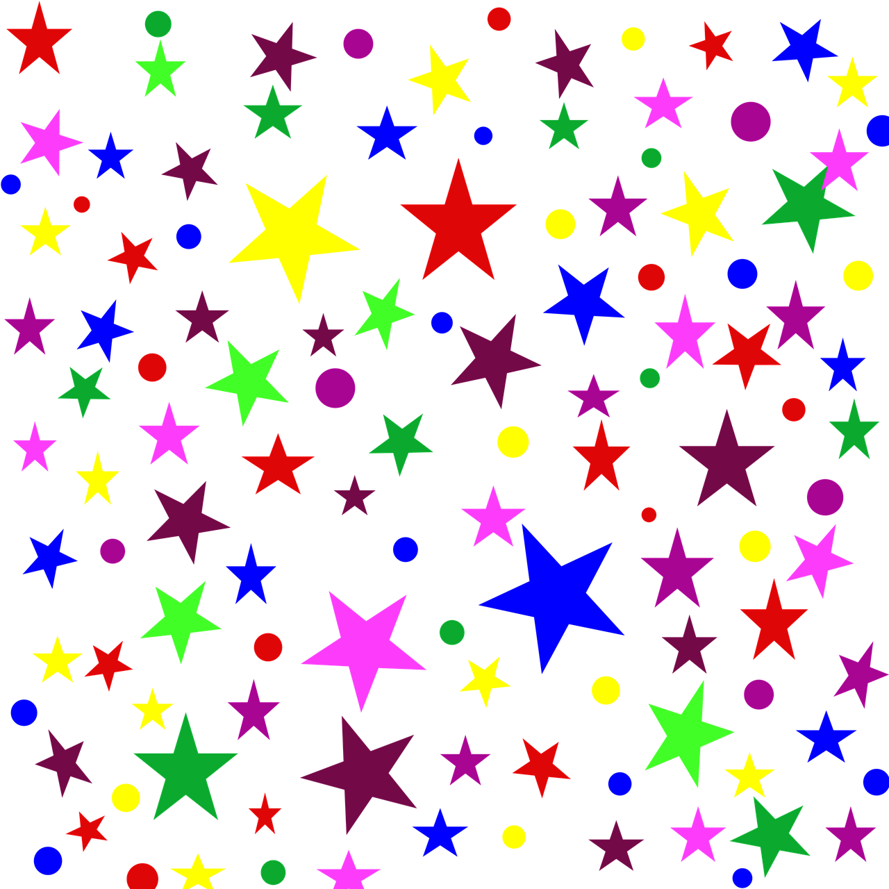colorful stars backgrounds