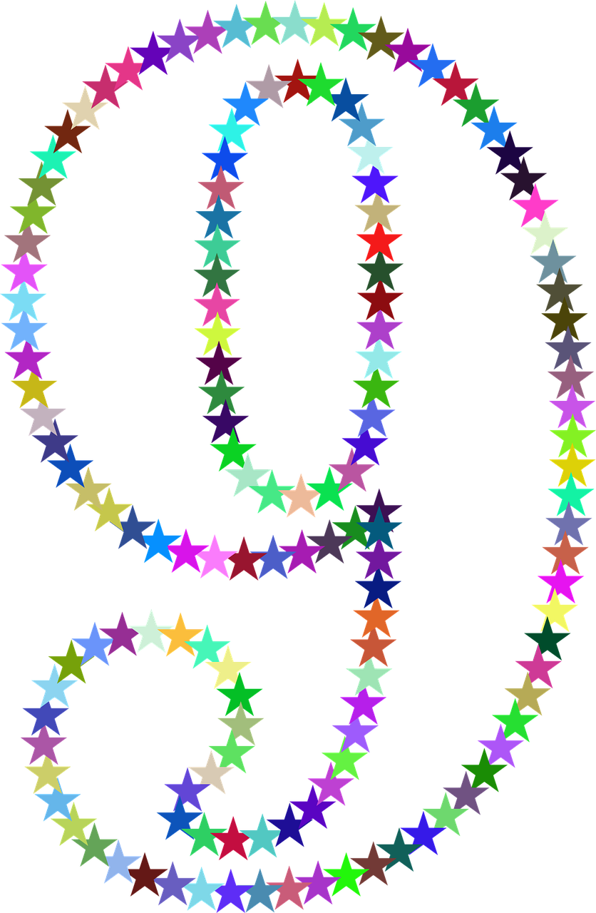 stars colorful prismatic free photo