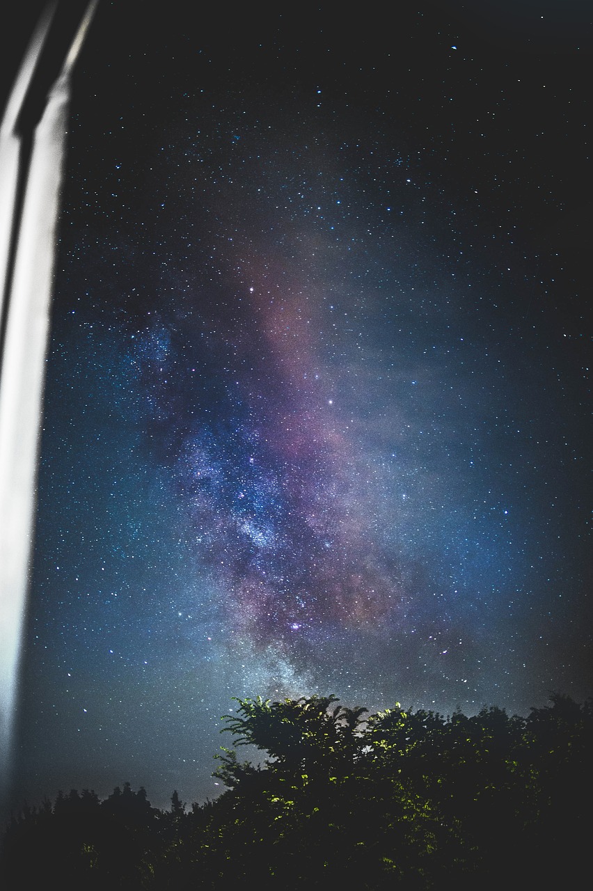 stars stargazing astrophotography free photo