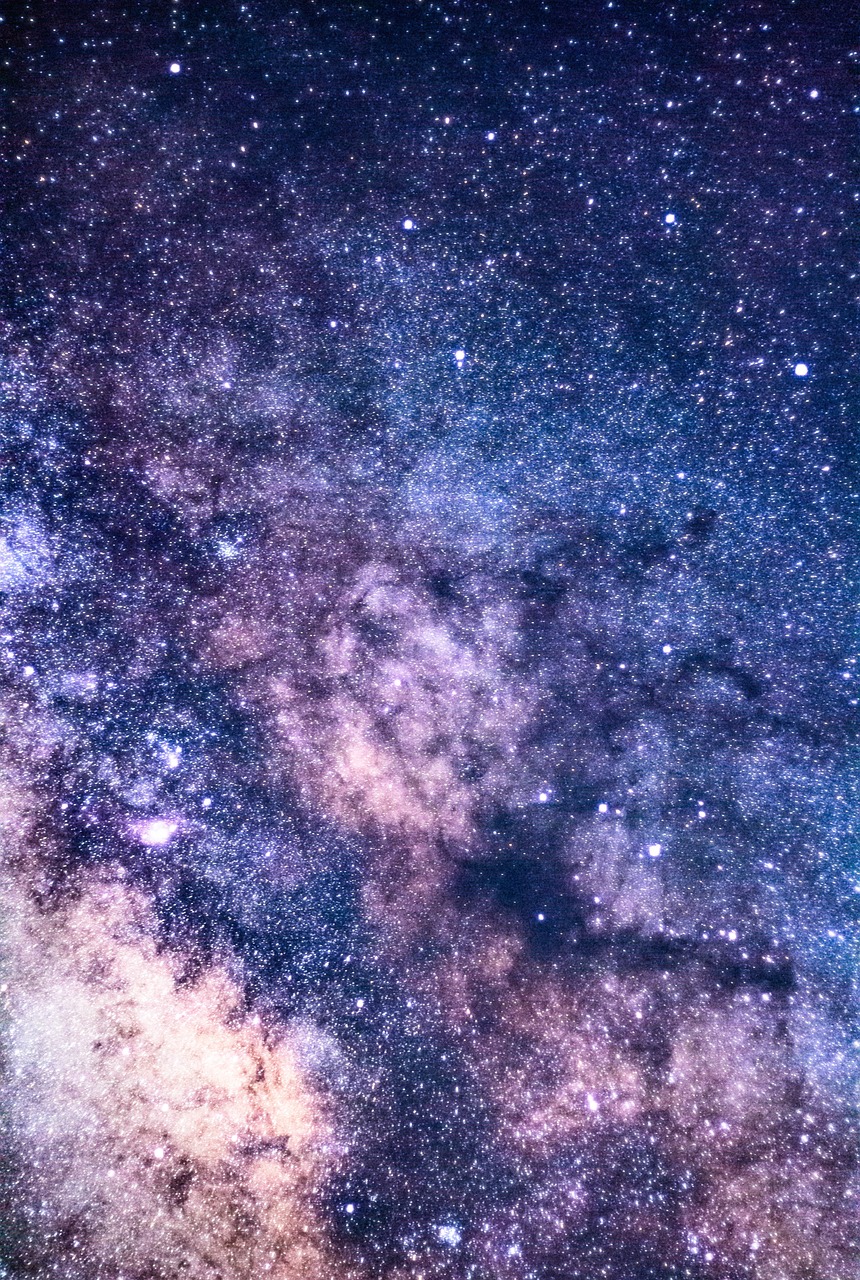 stars galaxy milky way free photo