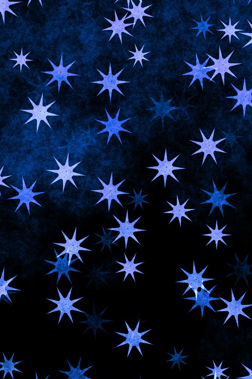 stars nightsky digital art free photo