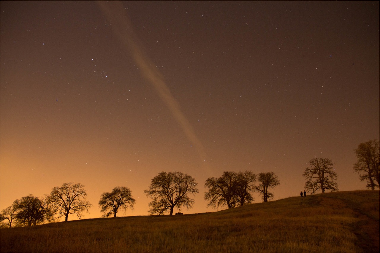 stars sky night free photo