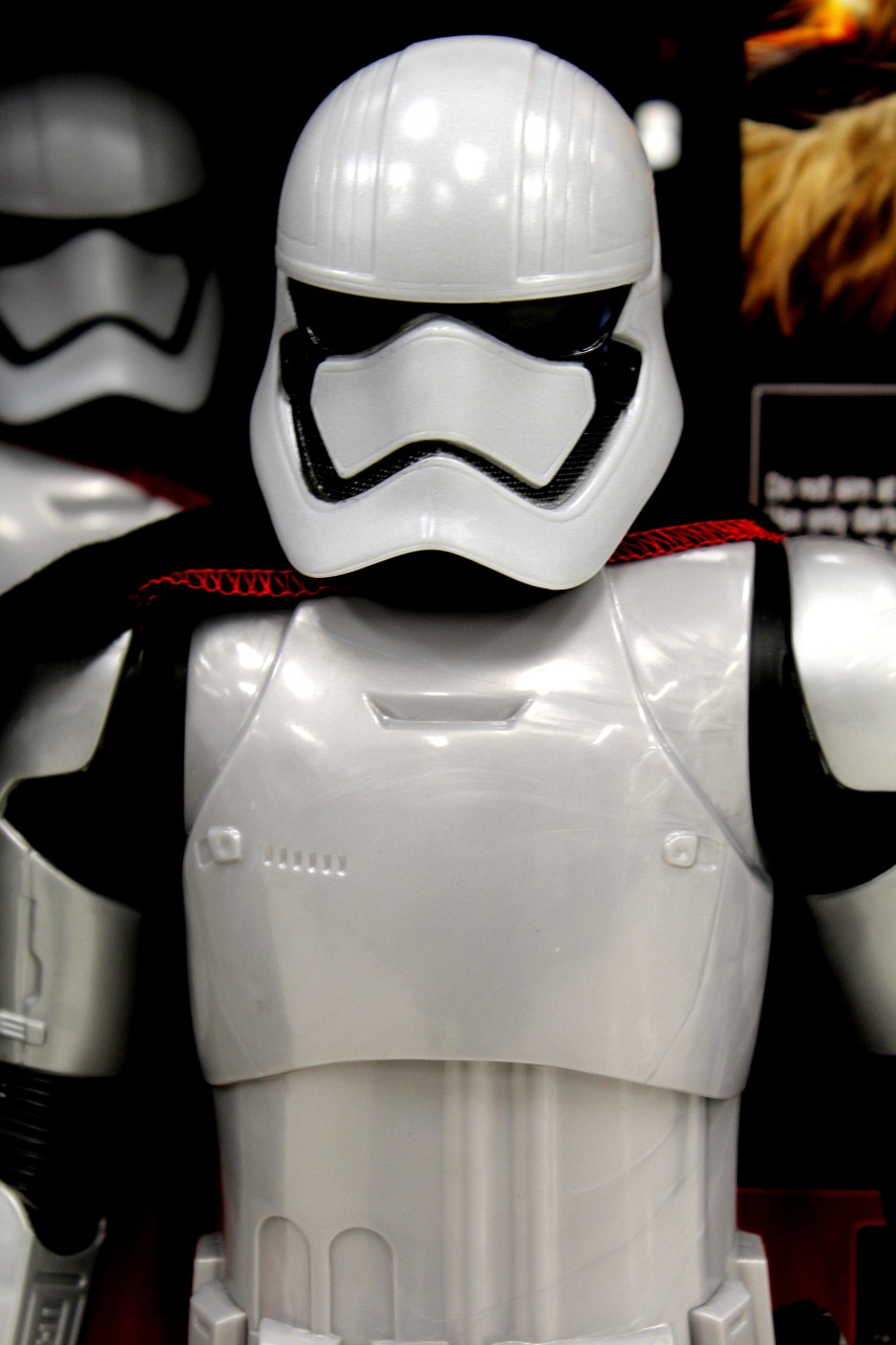 stormtrooper starwars toy free photo