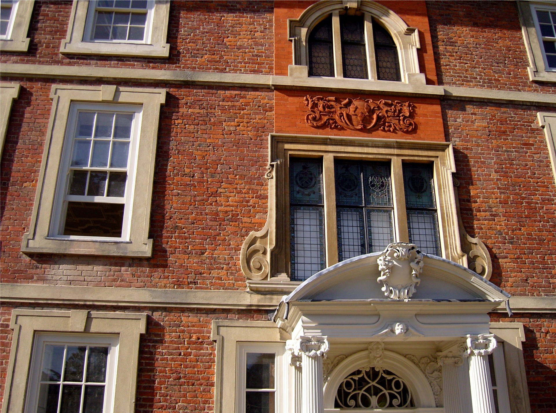 forty hall building face 17th century home free photo