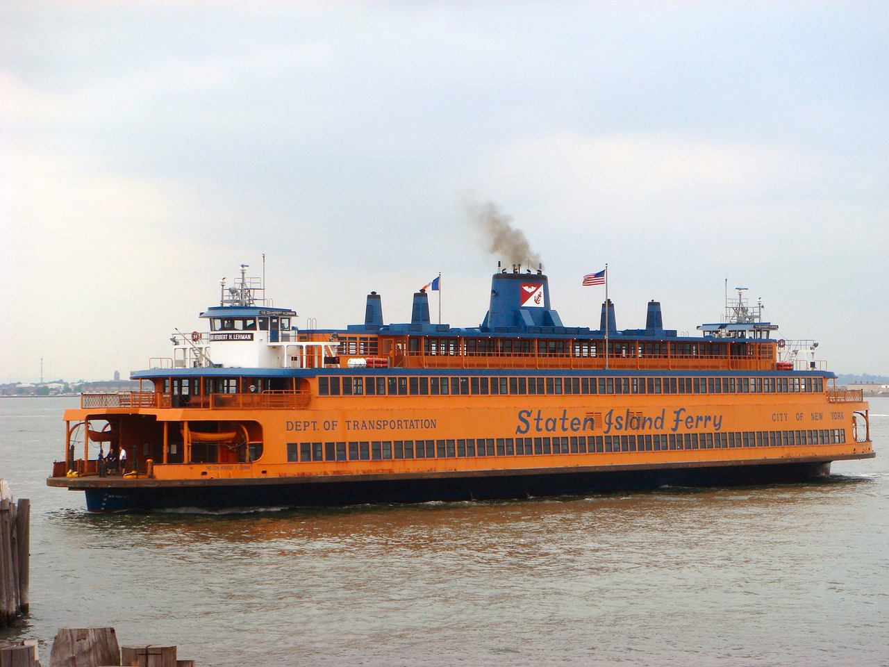 staten island ferry ferryboat new york city free photo