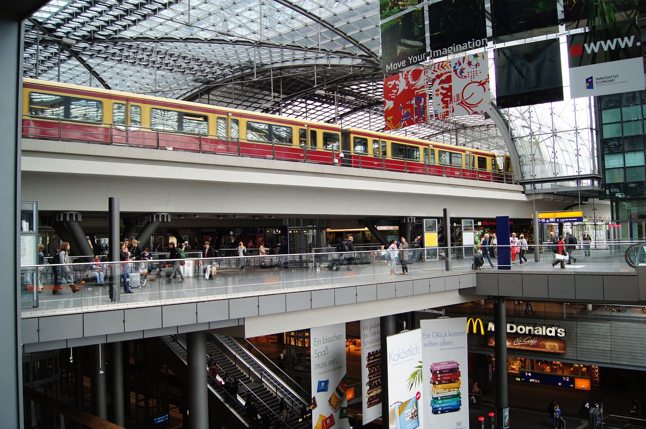 station train berlin free photo