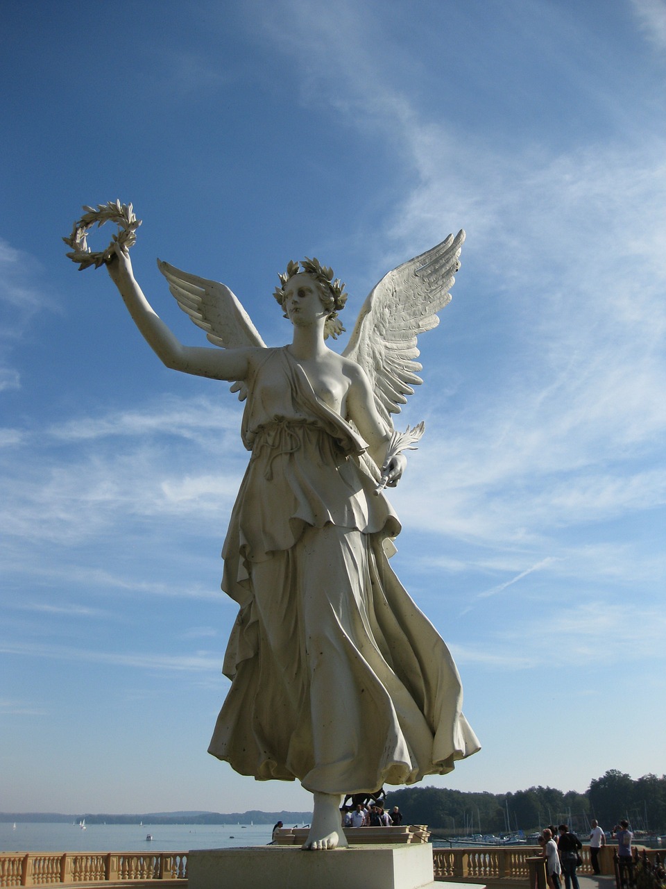 statue angel figure free photo