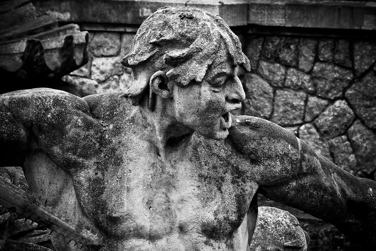 statue fountain figure free photo