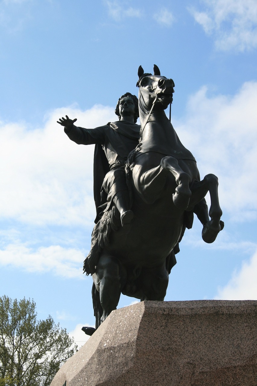 statue bronze equestrian free photo