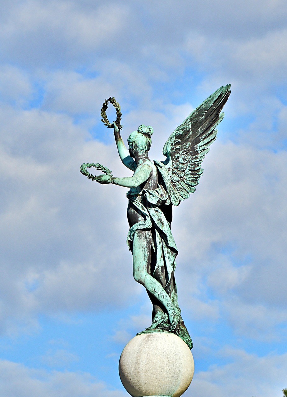 statue angel wing free photo