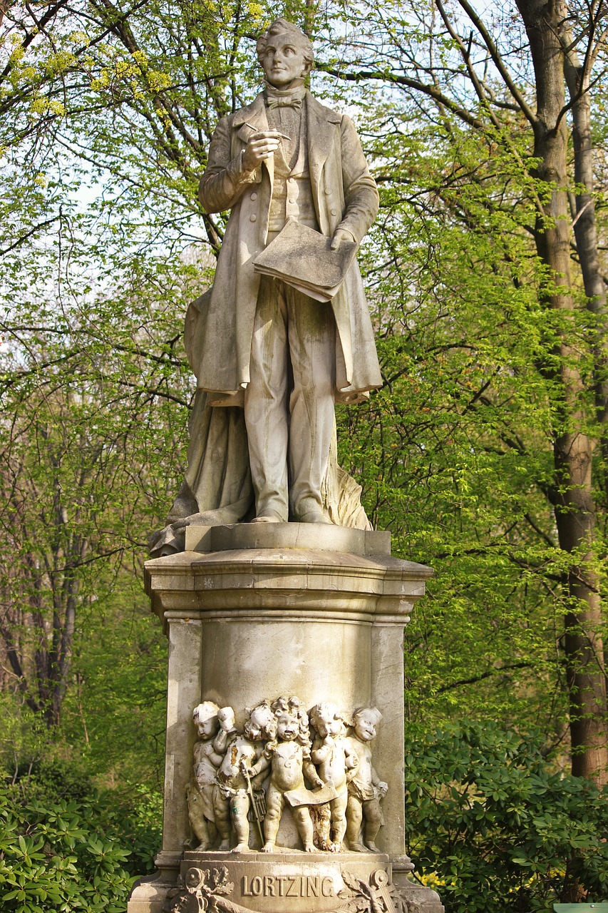 statue tiergarten sculpture free photo