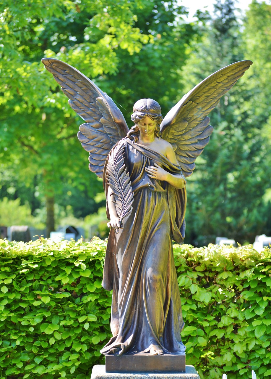 statue figure angel free photo