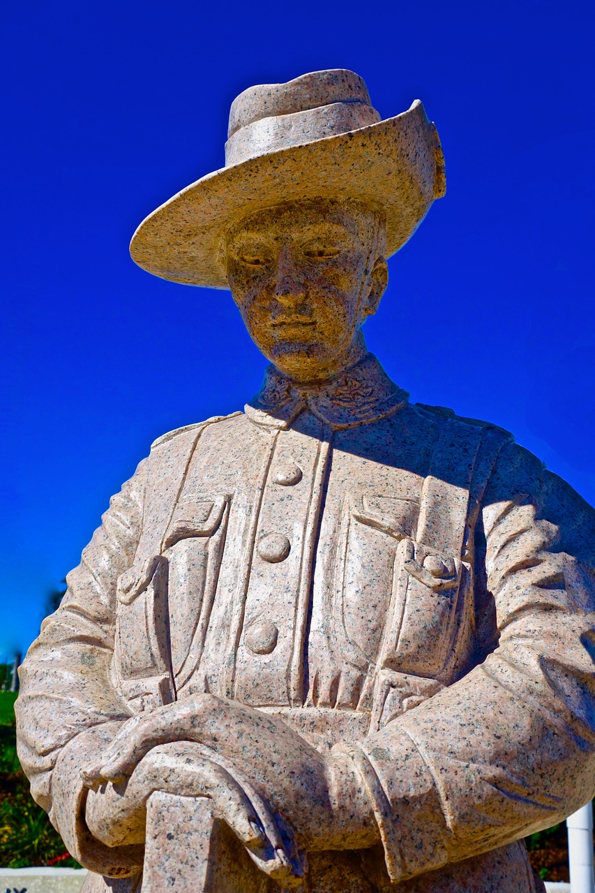 statue soldier monument free photo