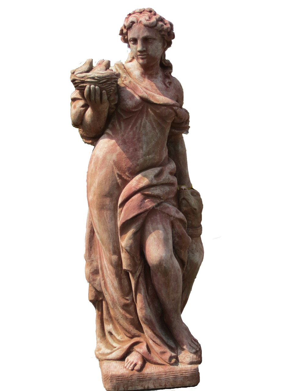 statue woman garden figurines free photo