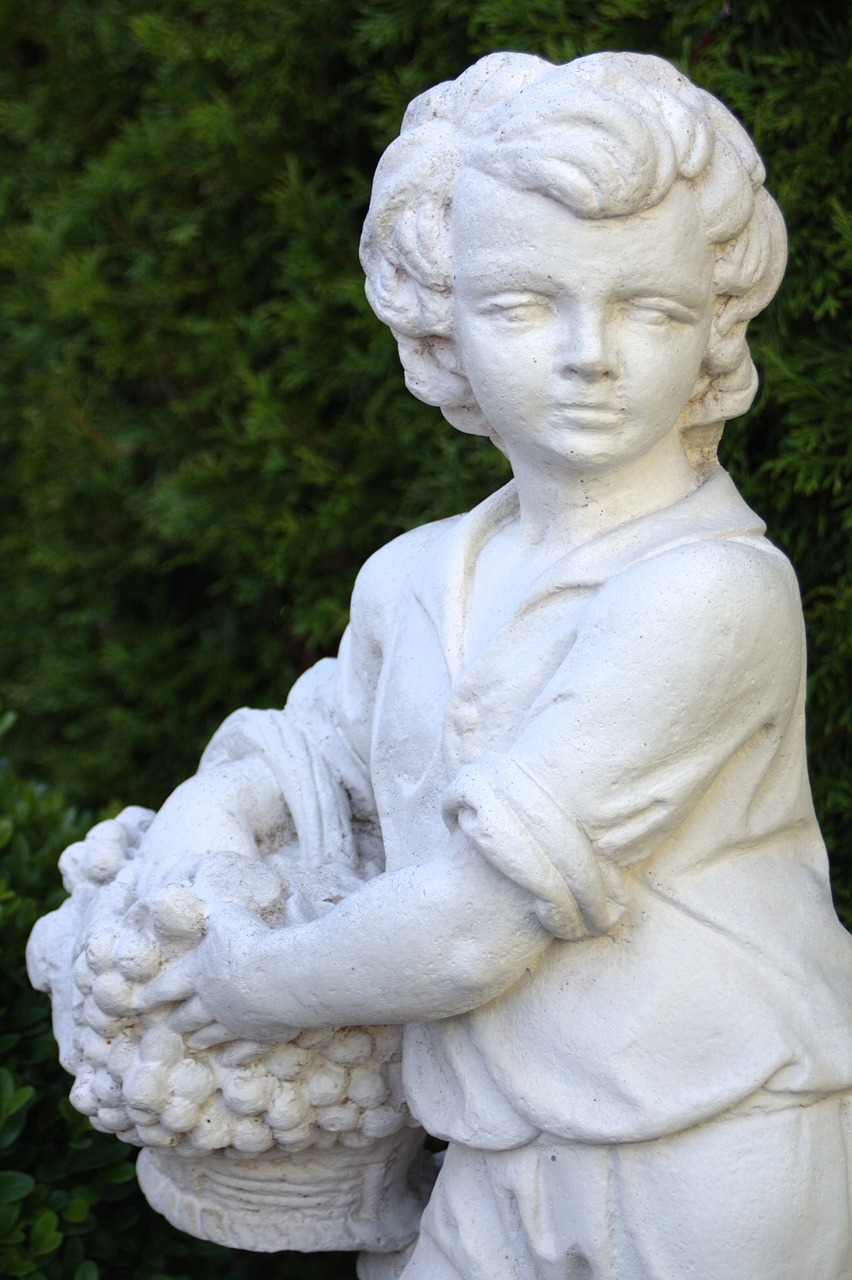statue stone figure garden free photo