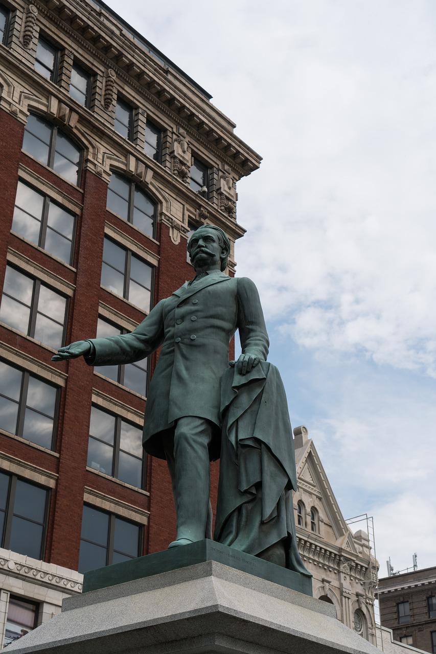 statue bronze confederate free photo