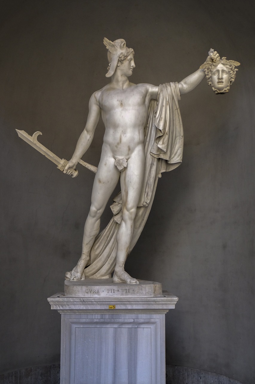 statue marble rome free photo