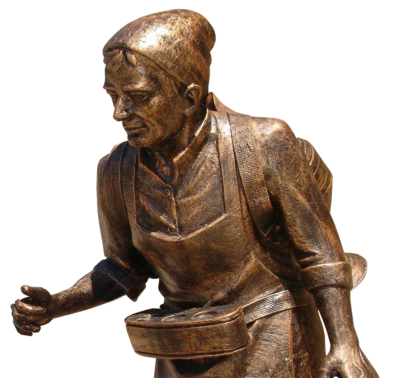 statue bronze man free photo