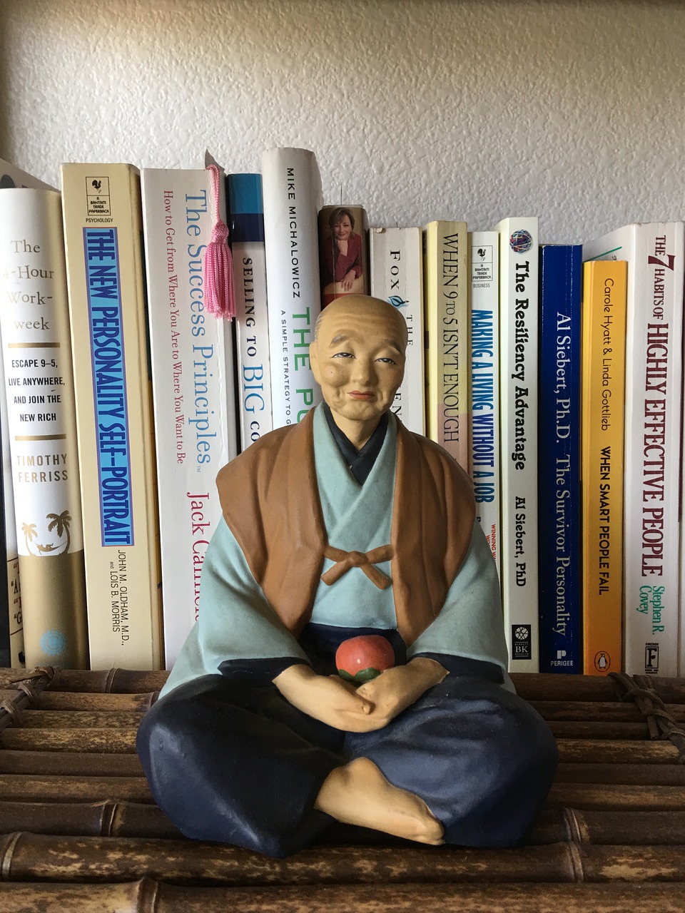 statue asian man meditative pose free photo