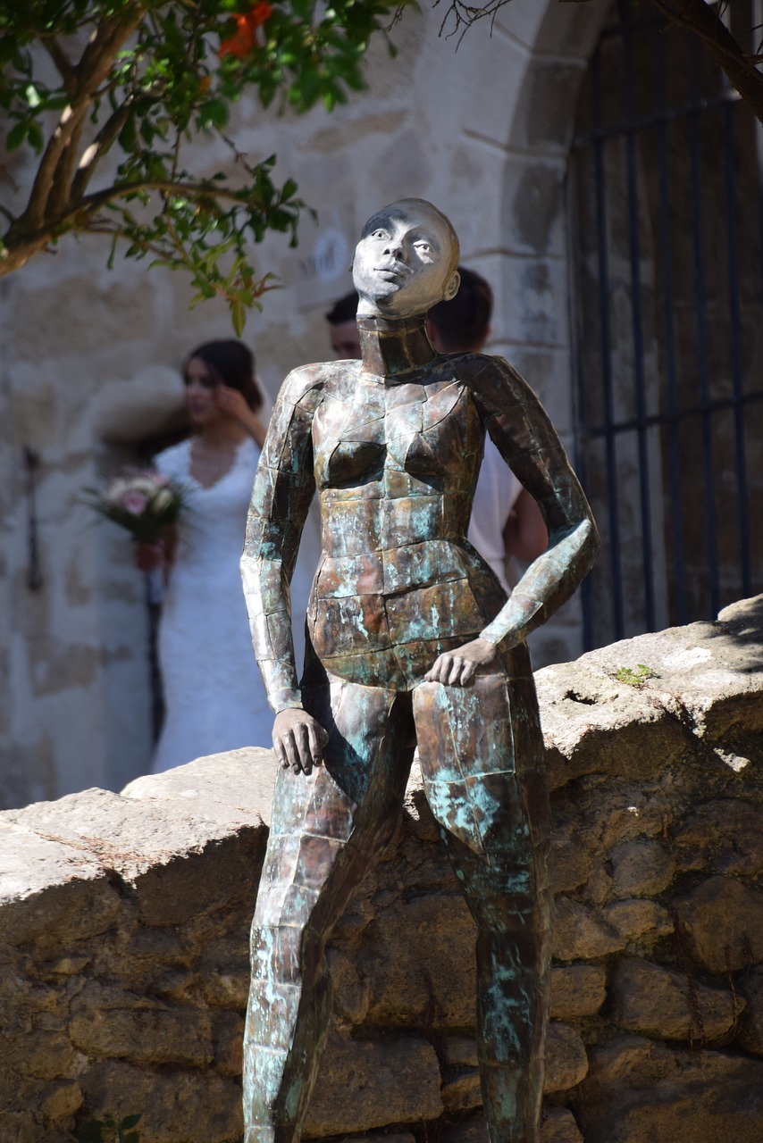 statue  bride  france free photo