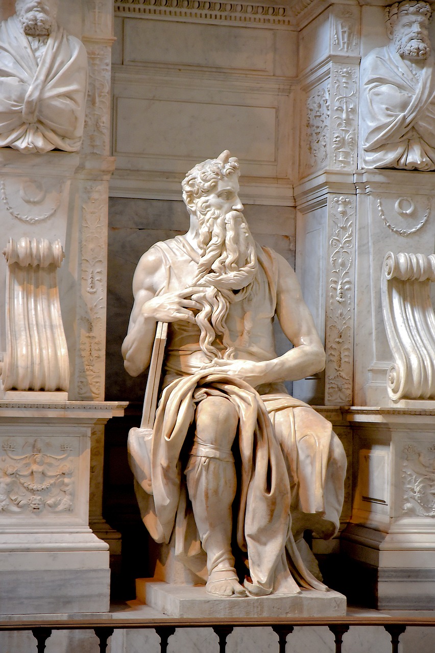 statue  moses  italy free photo