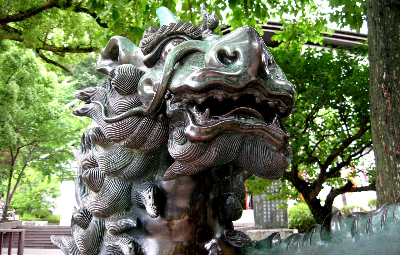 statue  dragon  imagine free photo