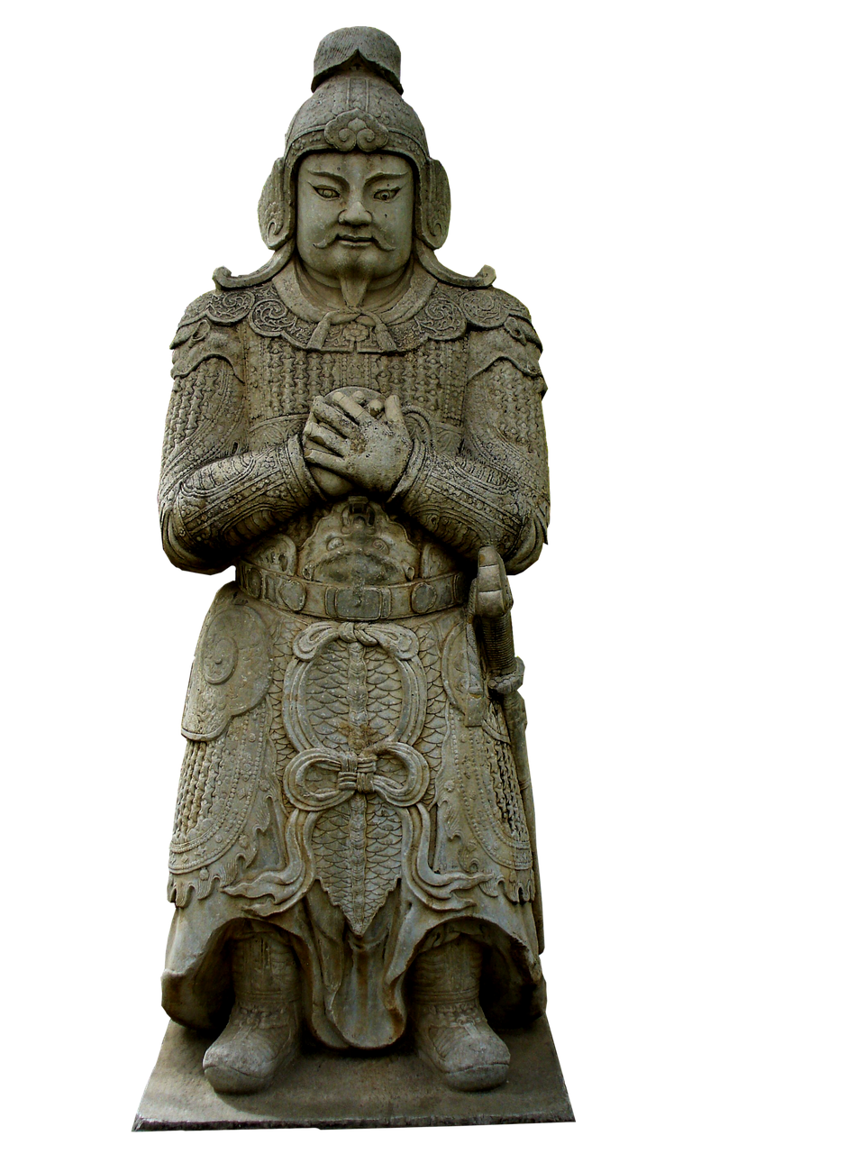 statue  warrior  chinese free photo
