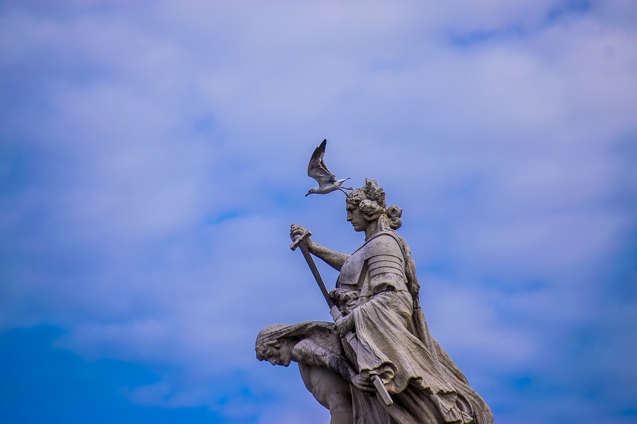 statue  rome  marble free photo