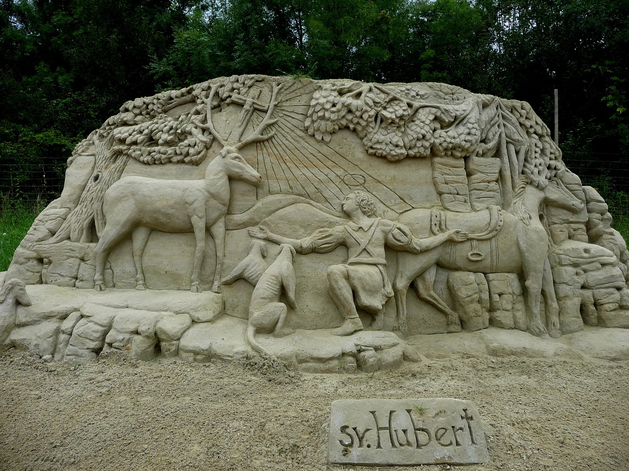 statue sand sculptures olšiak free photo