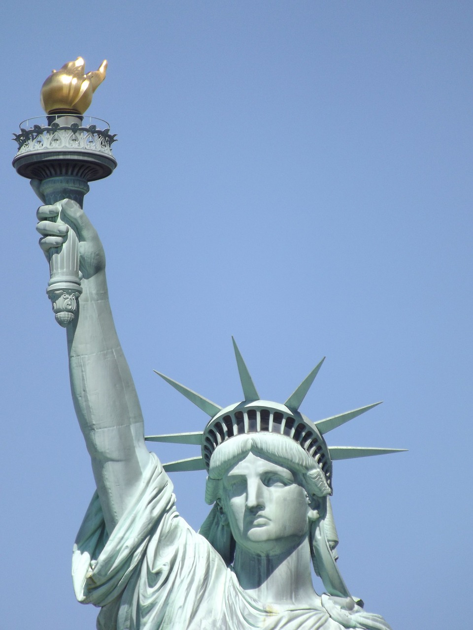 statue liberty statue new york free photo