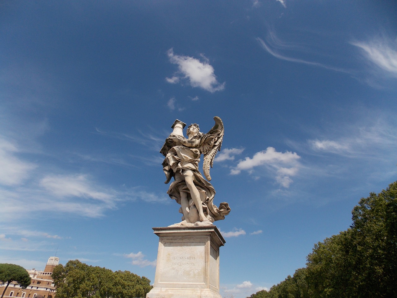 statue art rome free photo