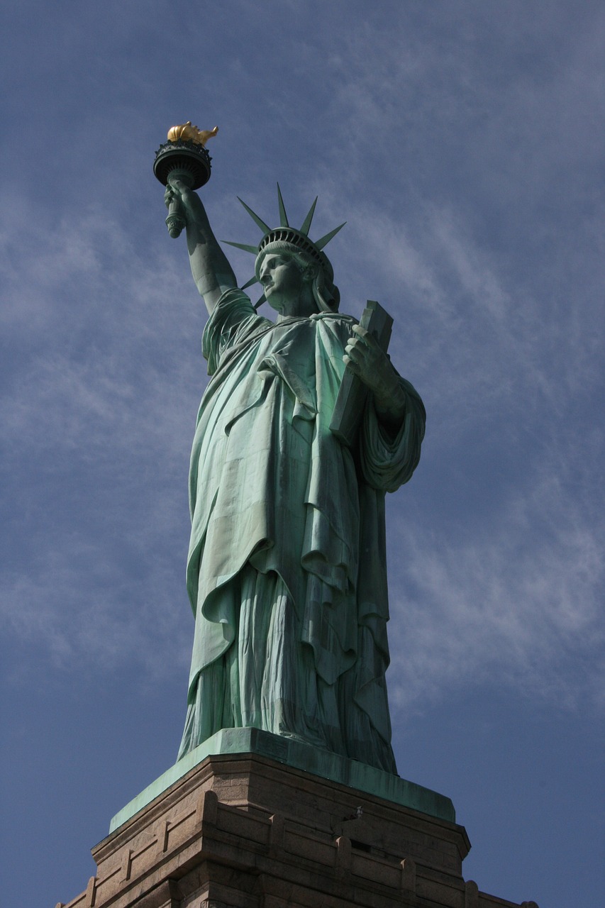 statue freedom america free photo