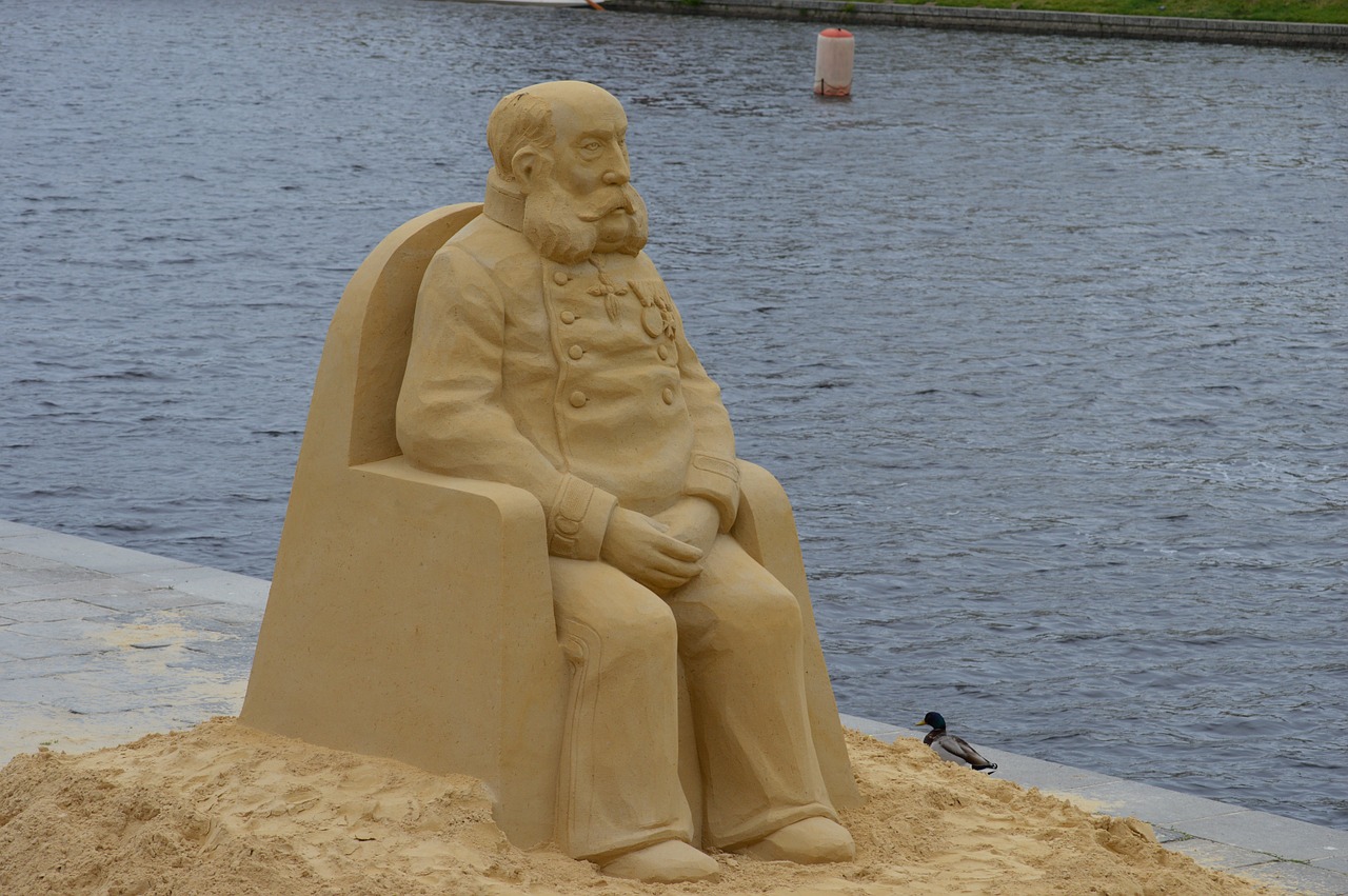 statue sand sand sculptures free photo