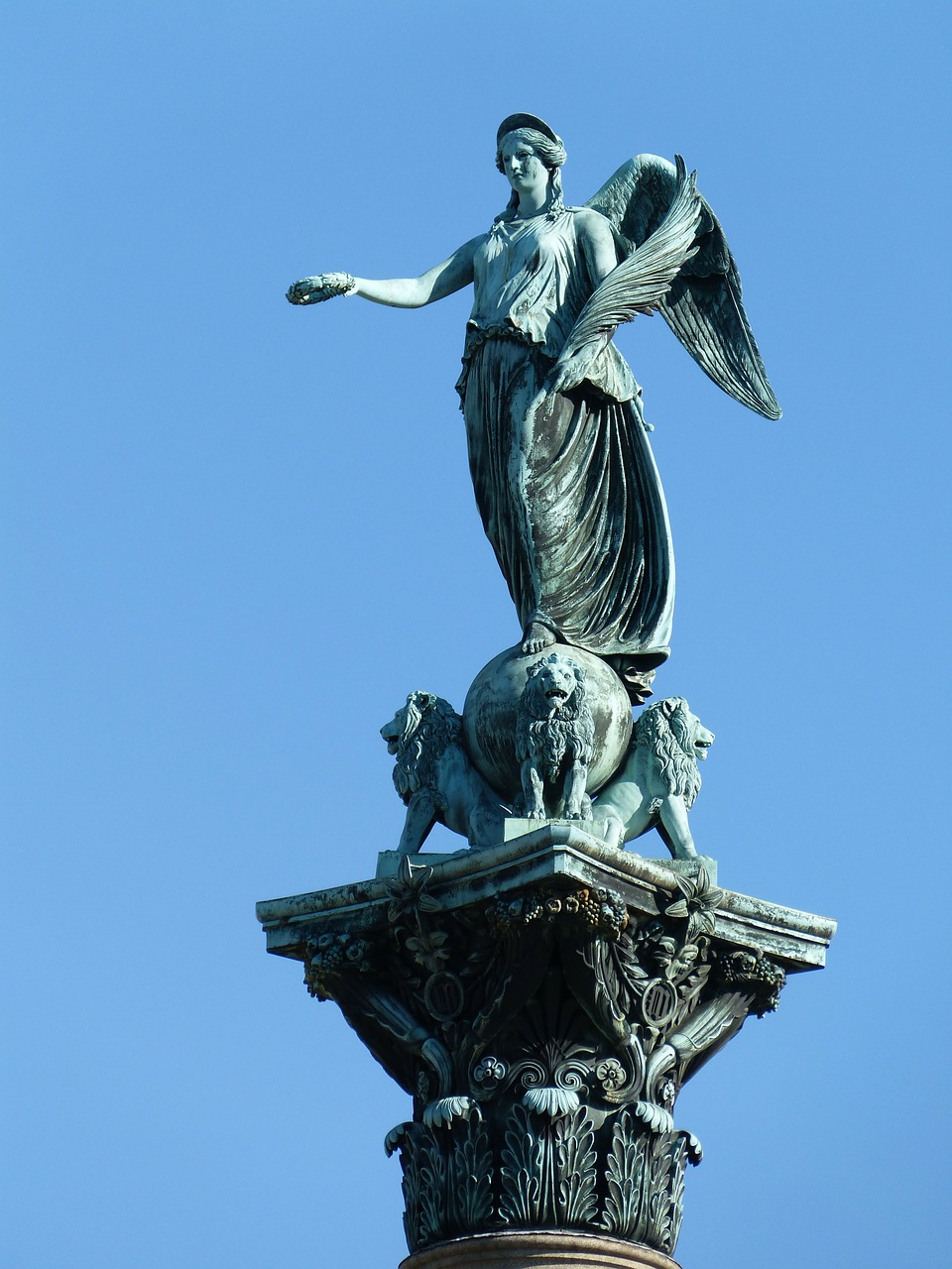 statue angel wing free photo