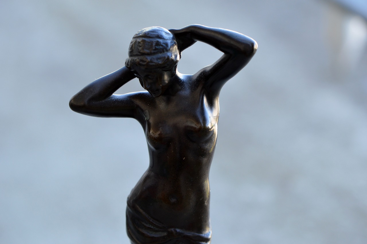 statue woman sculpture free photo