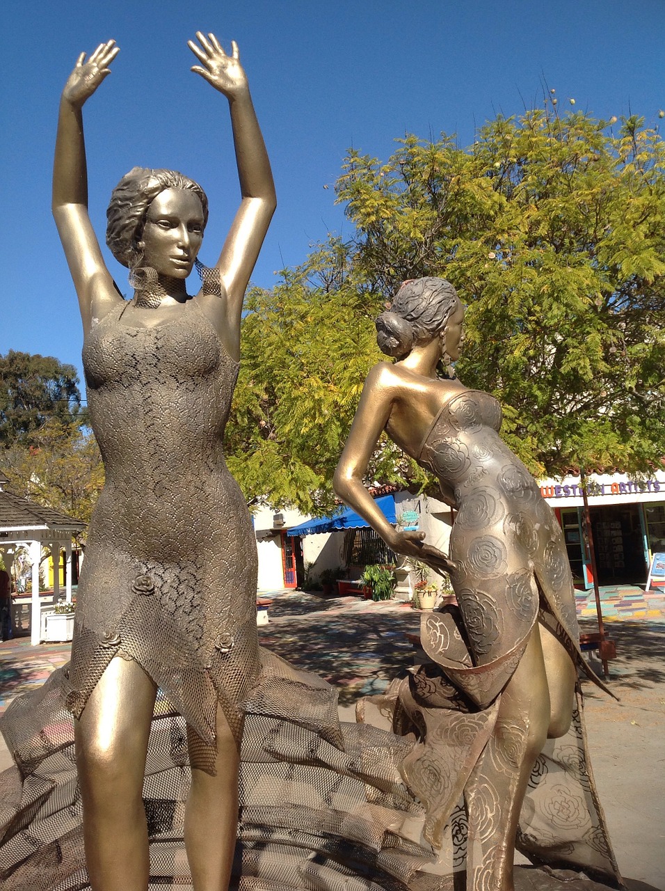 statue balboa park san diego free photo