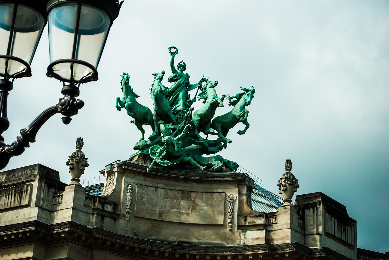 statue paris france free photo