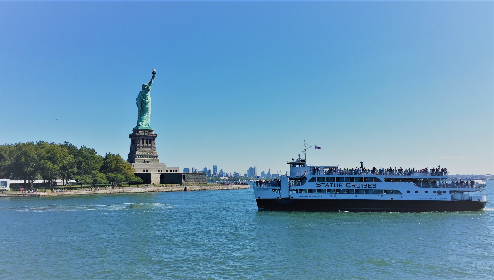 statue liberty cruises free photo
