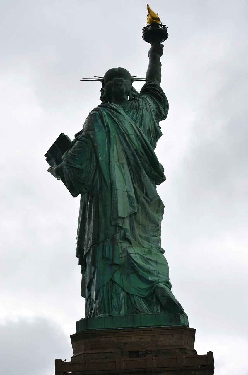 statue if liberty usa new york free photo