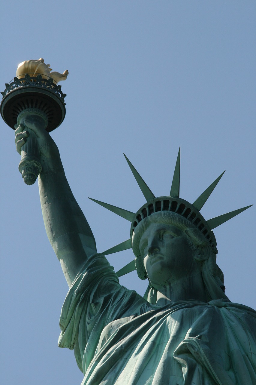 statue of liberty national monument monument free photo