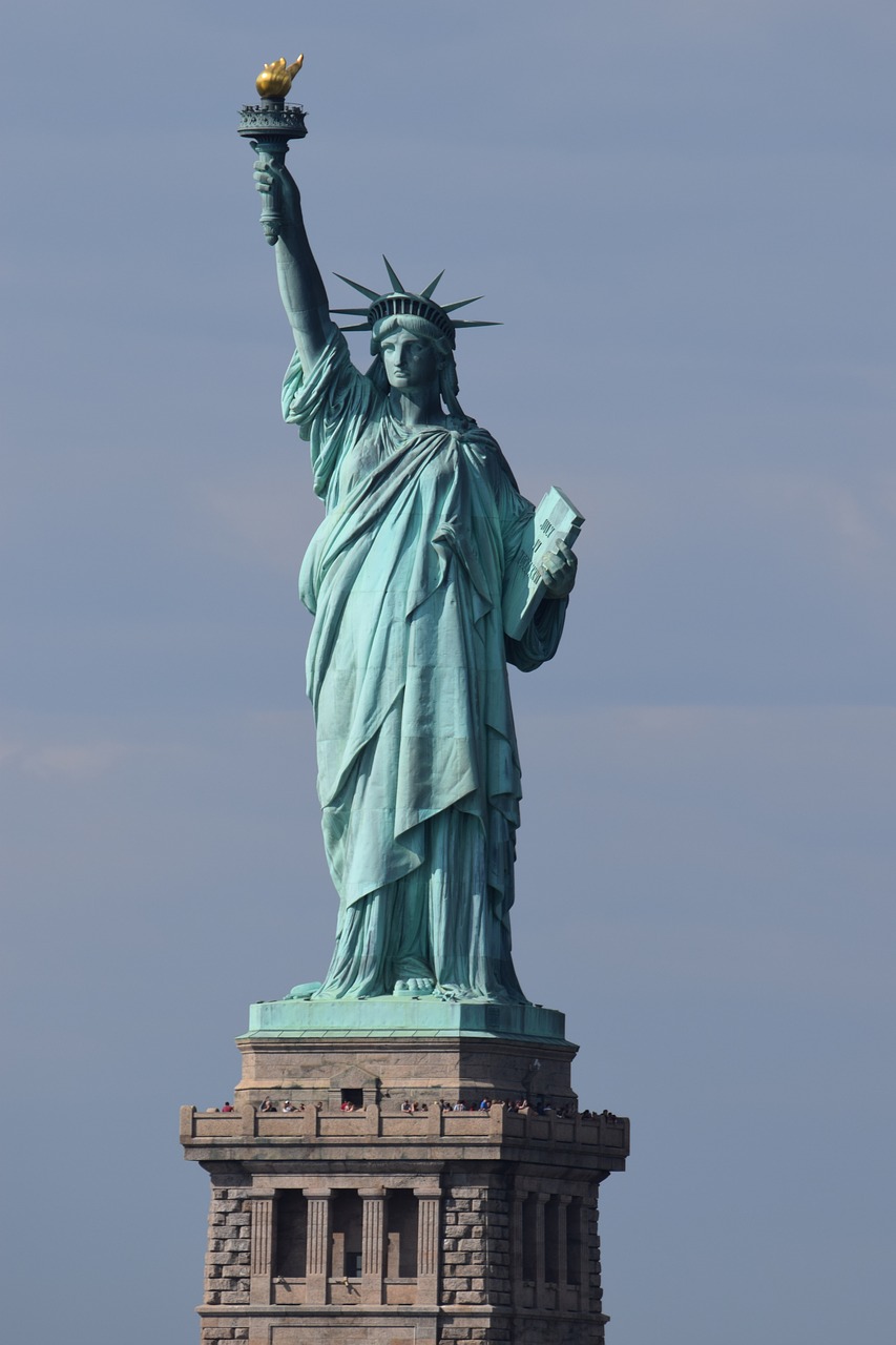 statue of liberty manhattan united states free photo