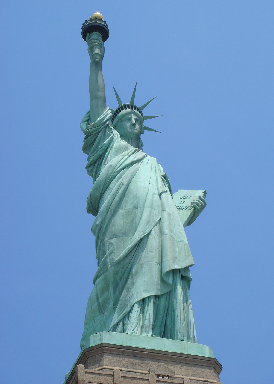 statue of liberty new york city america free photo