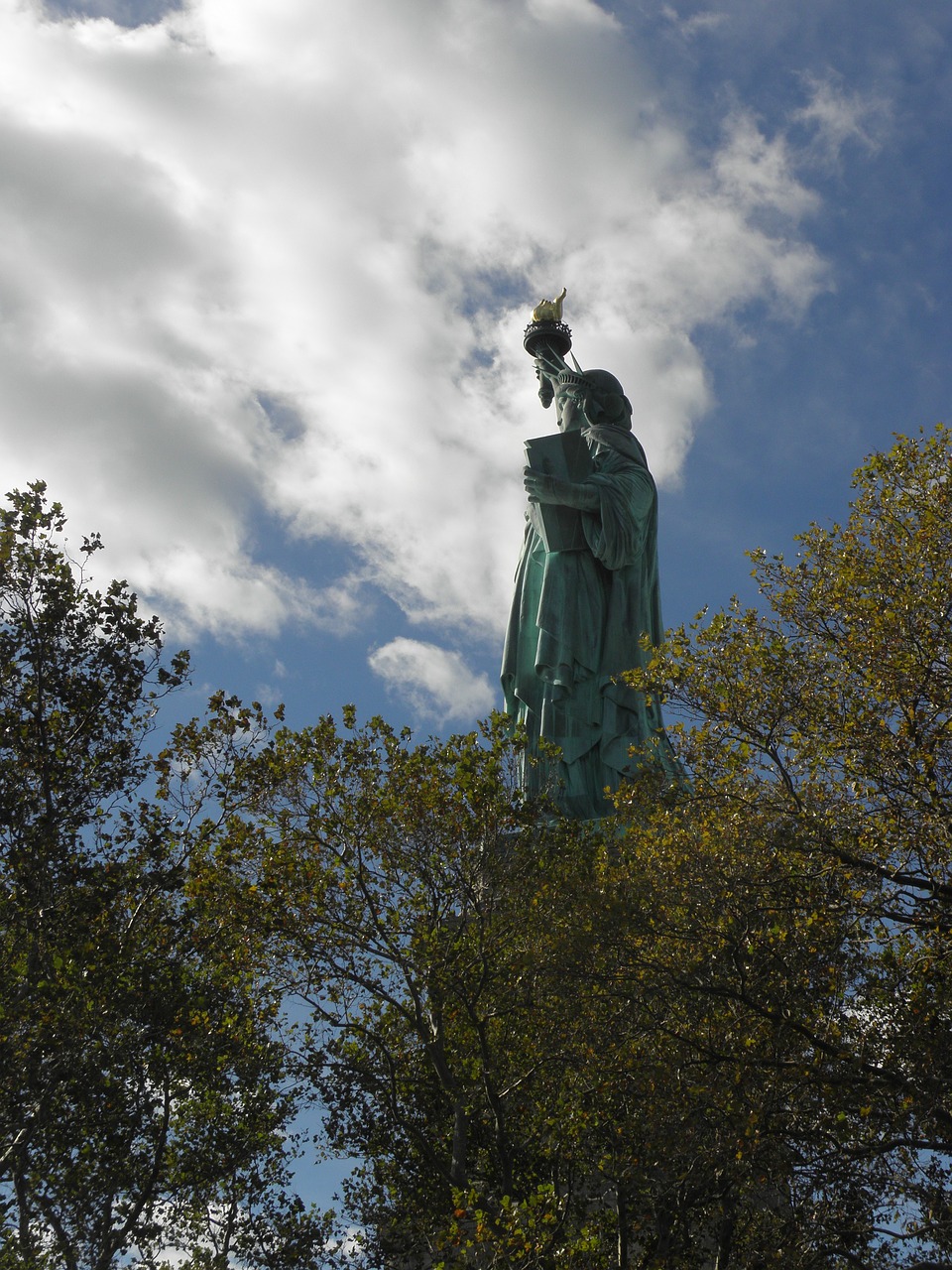 statue of liberty america symbol free photo