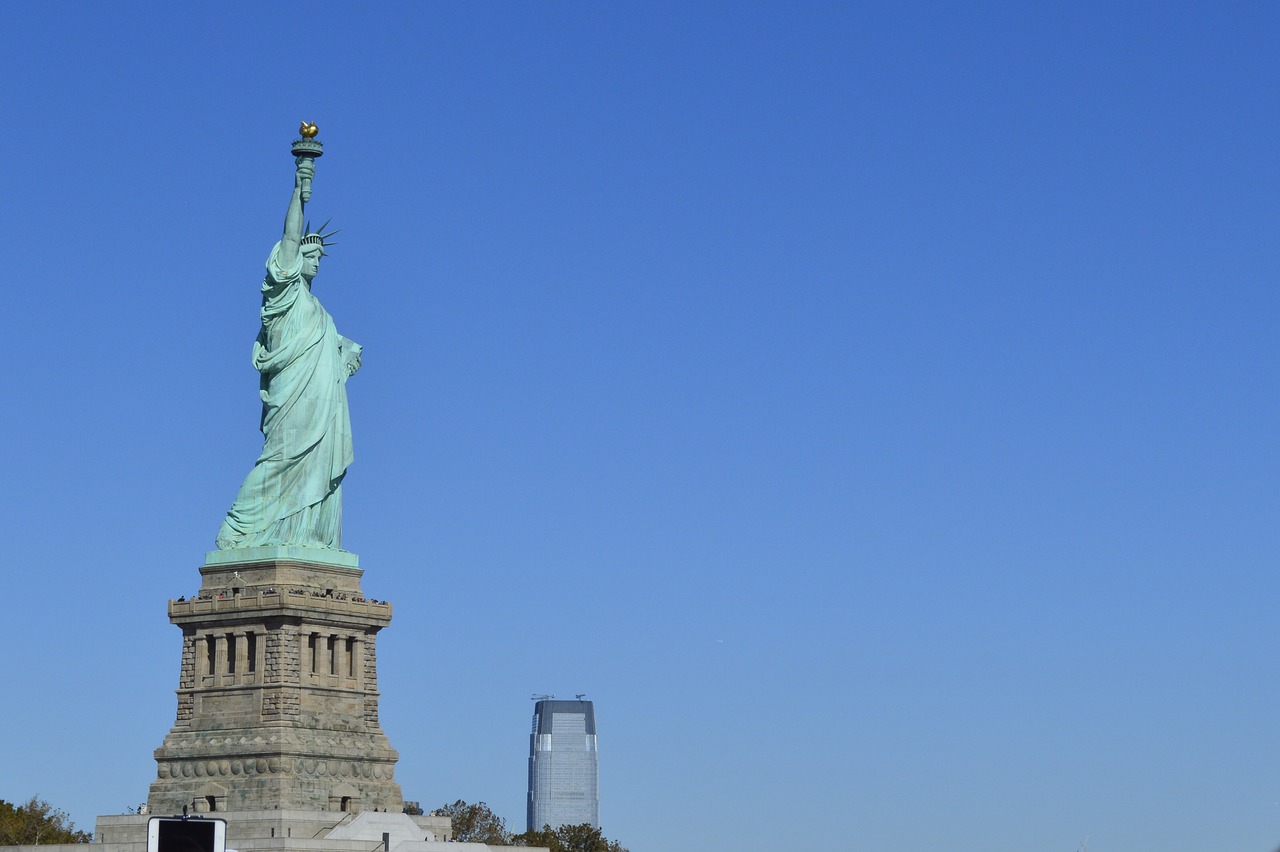 statue of liberty new york usa free photo