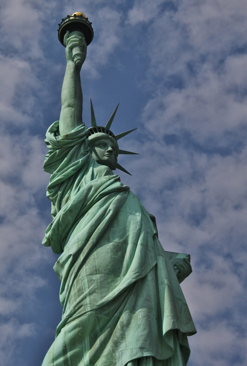 statue of liberty new york bartholdi free photo