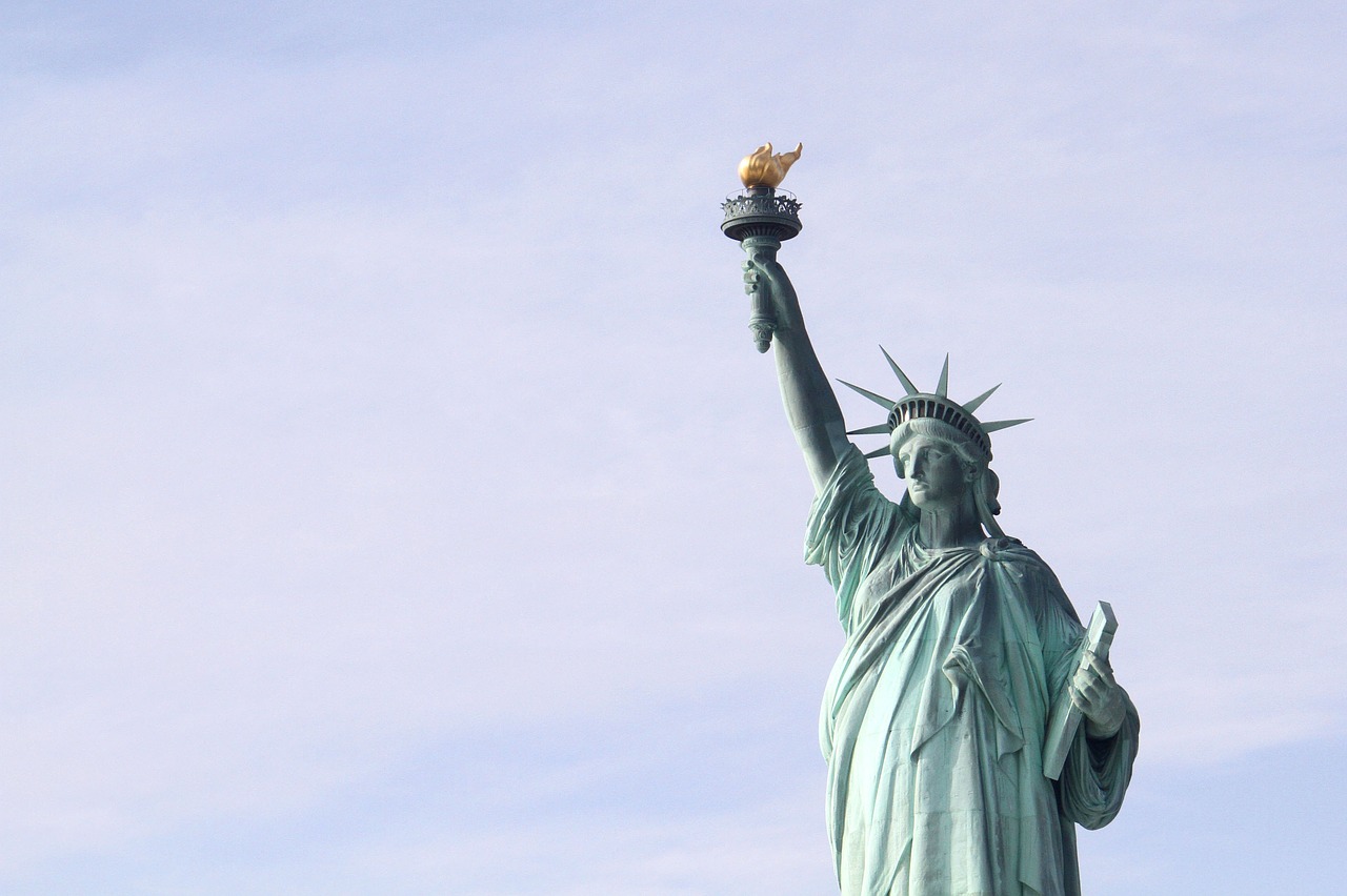 statue of liberty statue freedom free photo