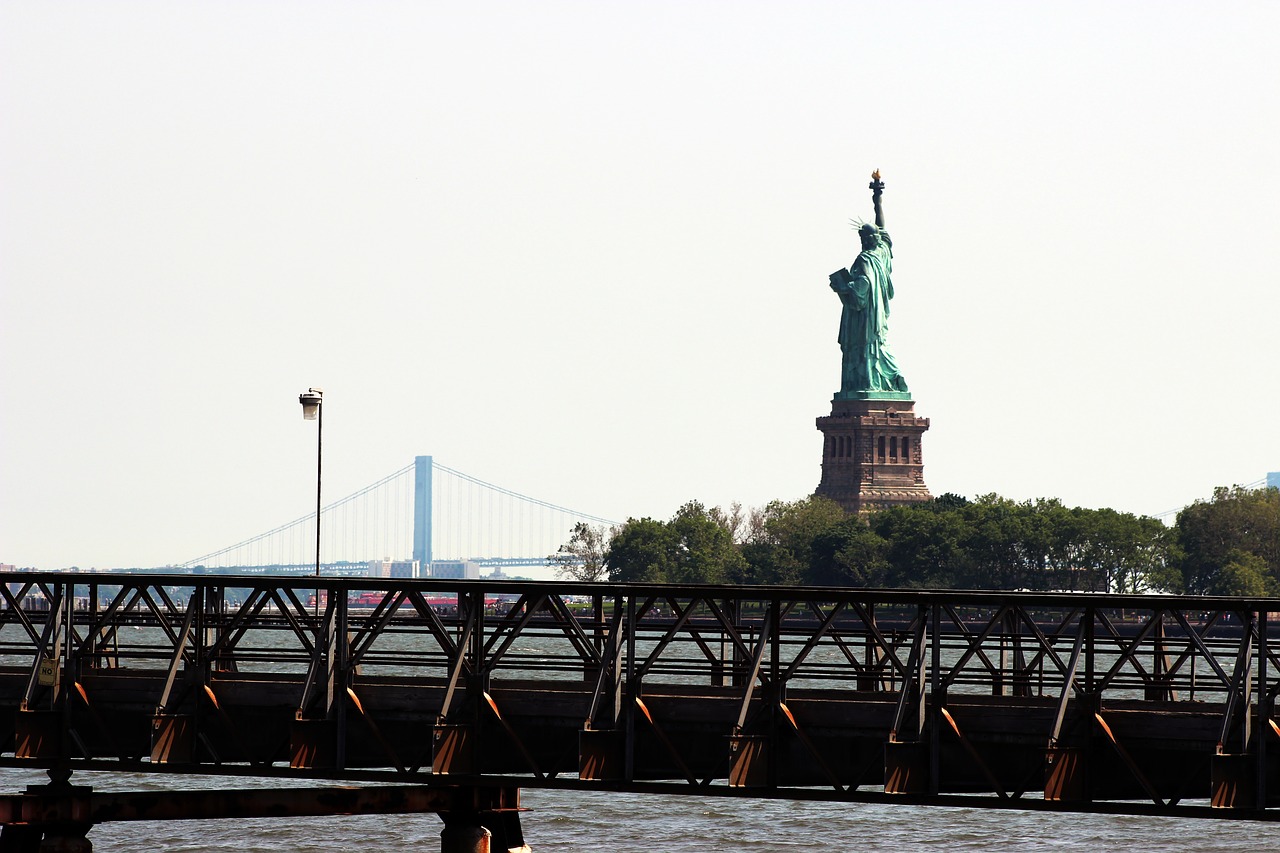 statue of liberty new york city nyc free photo