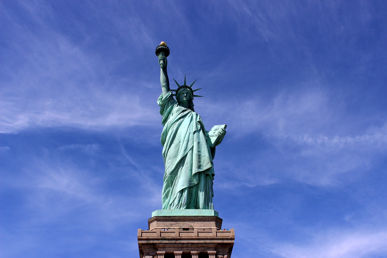 statue of liberty usa landmark free photo