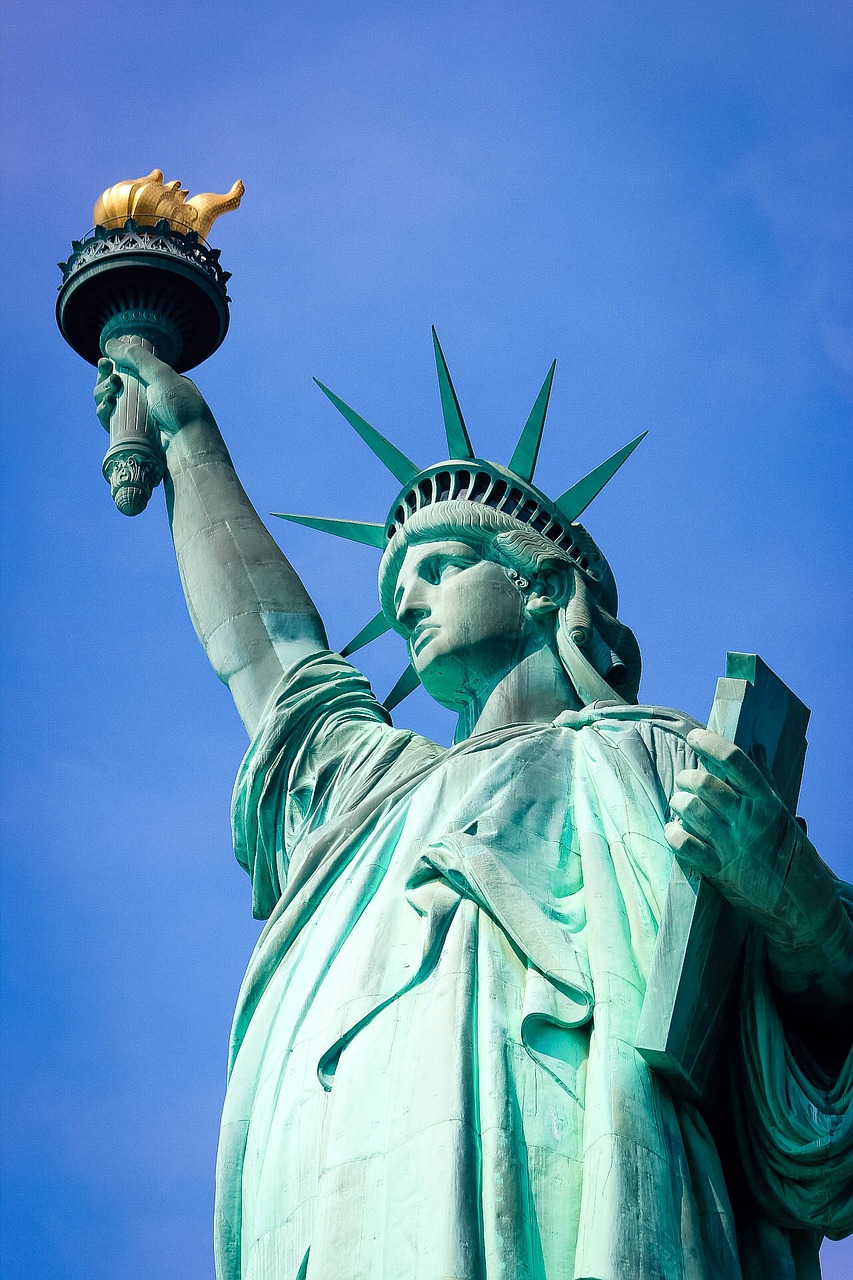 statue of liberty america usa free photo