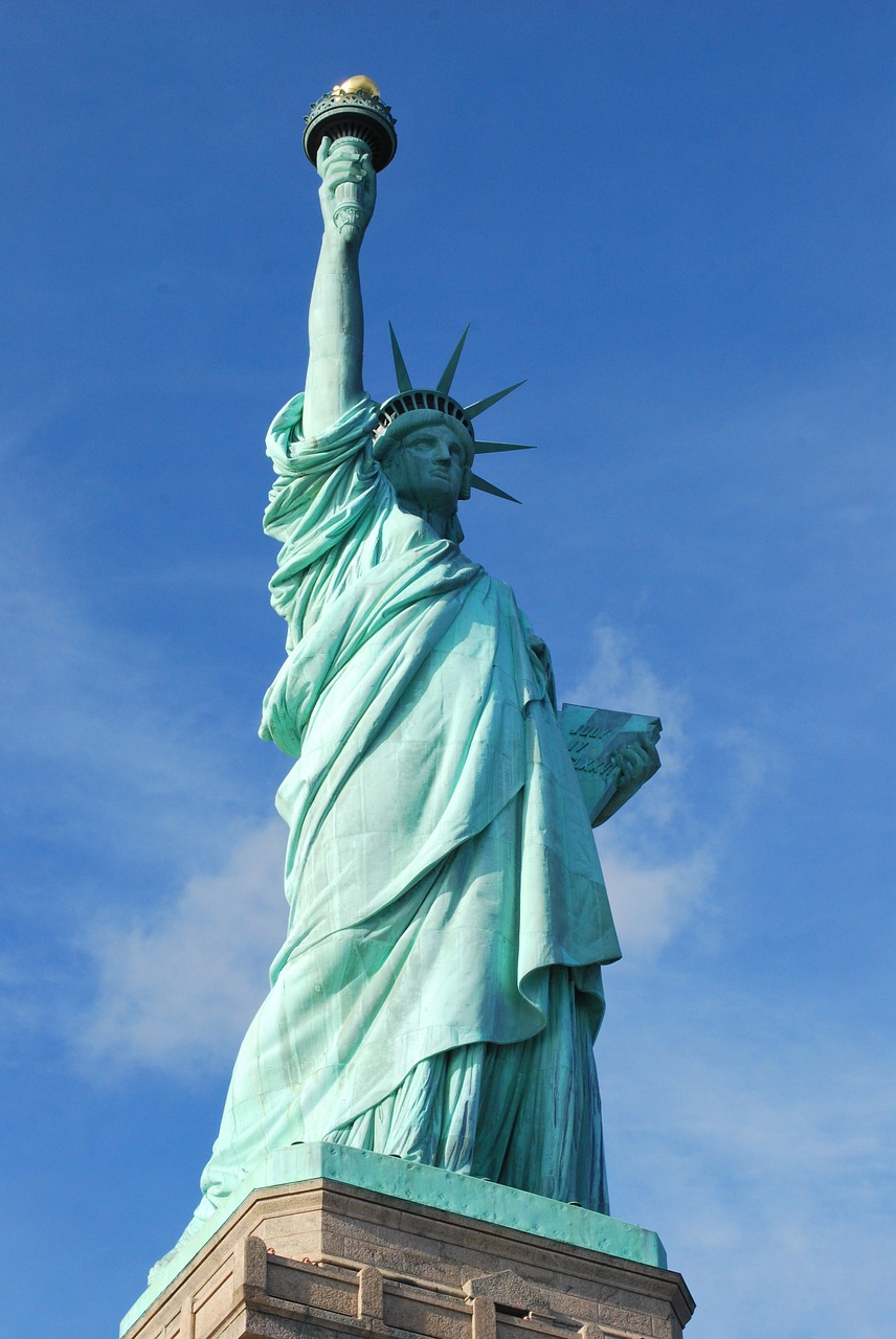 statue of liberty new york monument free photo